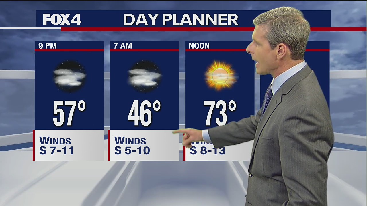 March 2 overnight forecast