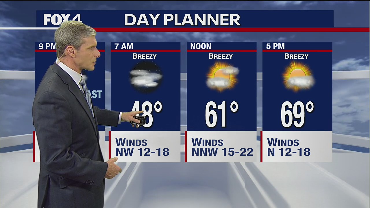 March 14 overnight forecast