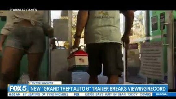 'Grand Theft Auto VI' trailer breaks viewing record