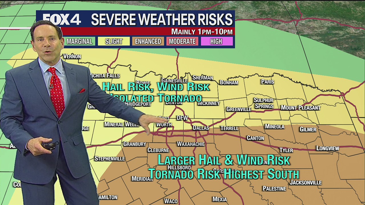 March 21 morning forecast