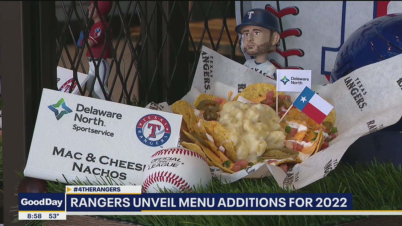 Rangers unveil new menu items for 2022