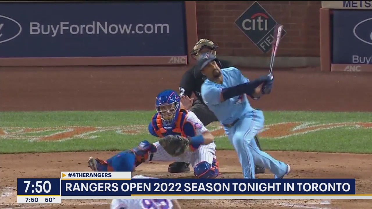 Texas Rangers open 2022 season in Toronto
