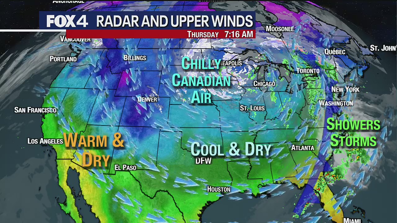 April 7 morning forecast