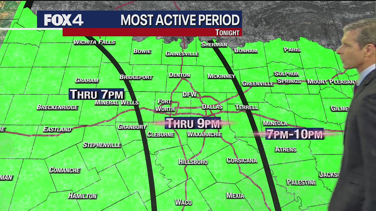 April 12 evening forecast