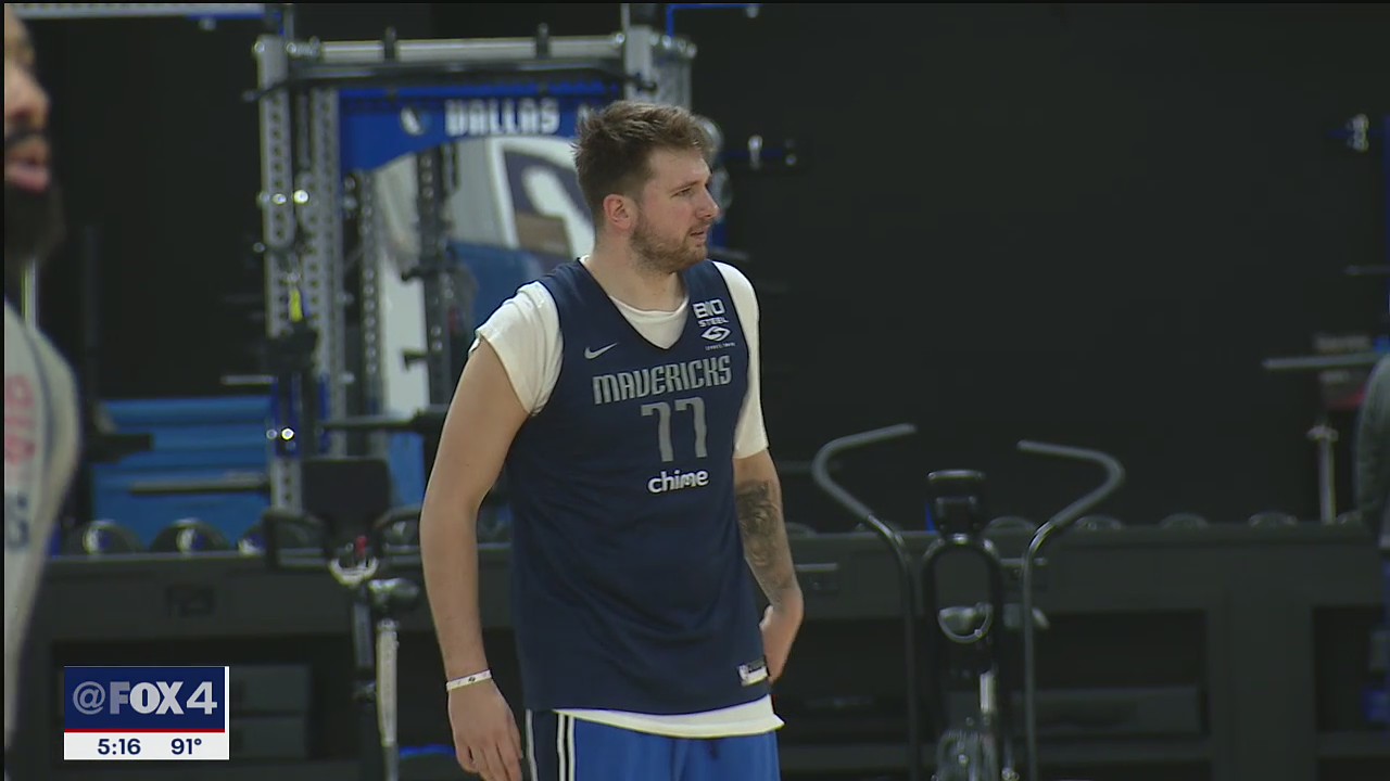 Luka Doncic upgraded to questionable for Game 3 vs. Jazz