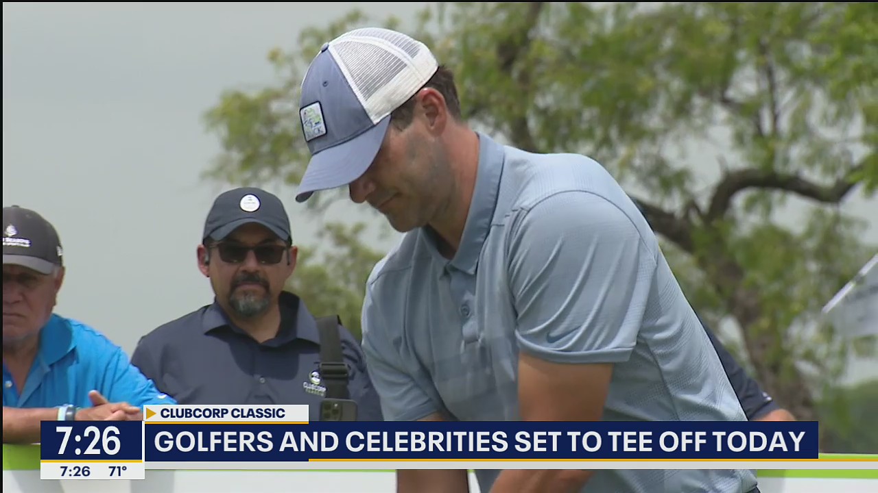 Golfers and celebrities tee off at ClubCorp Classic