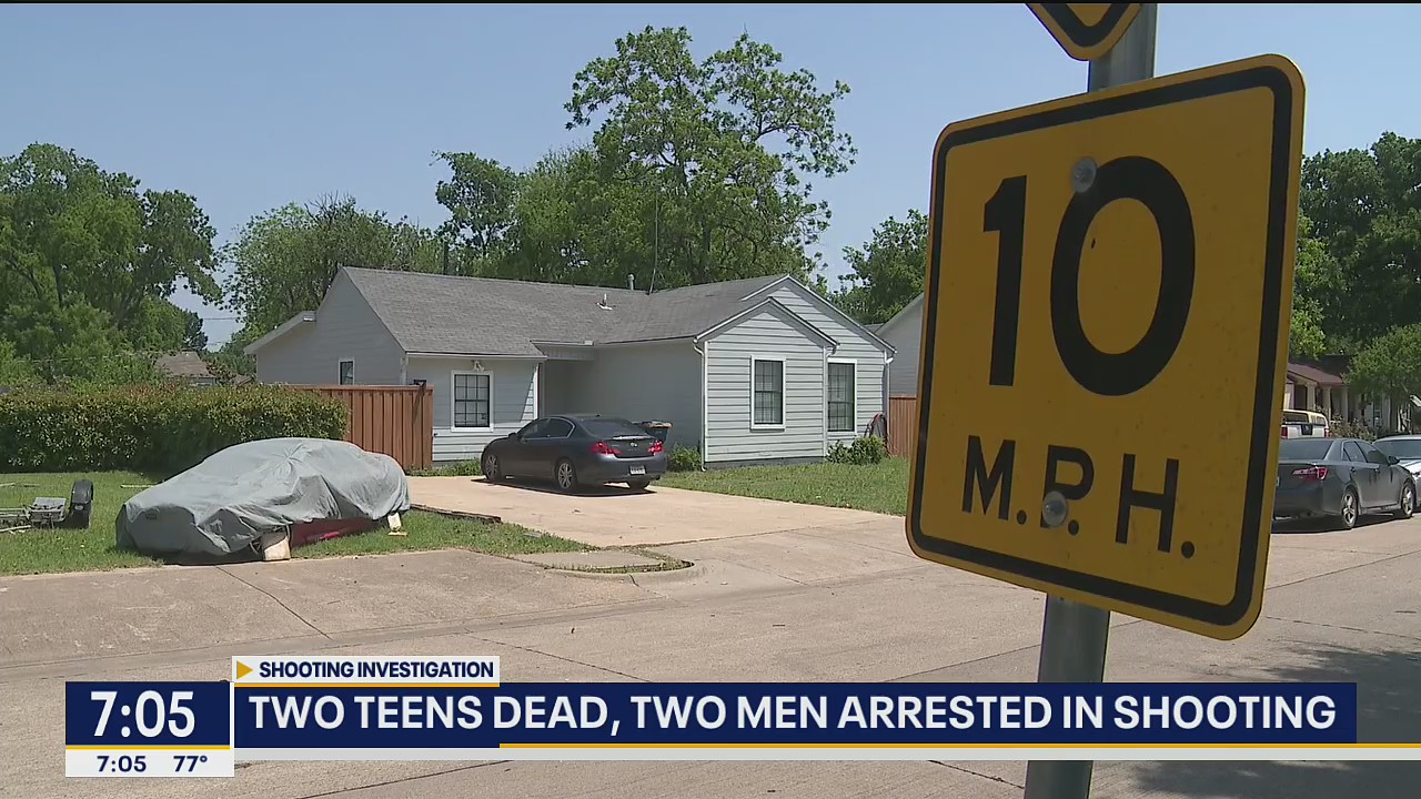2 teens dead, 2 men arrested after Garland shooting | FOX 4 Dallas-Fort ...