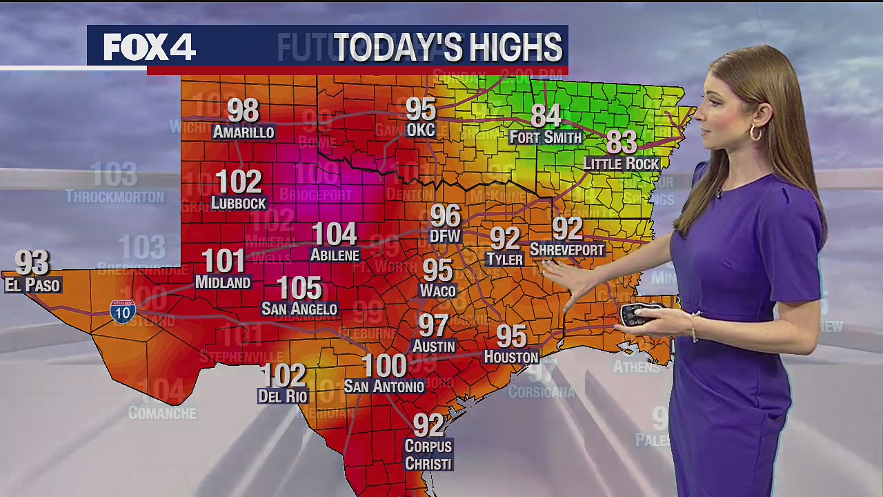 Mother's Day Midday Forecast