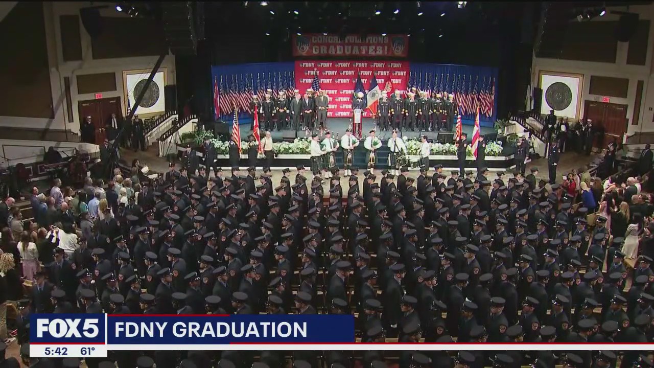 Third generation firefighter graduates