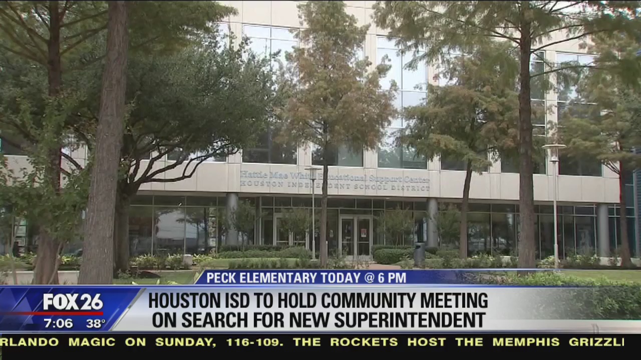 HISD to hold community meeting on search for new superintendent