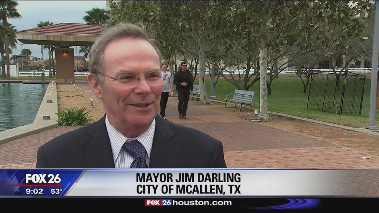 Preparing for President Trump's visit to McAllen
