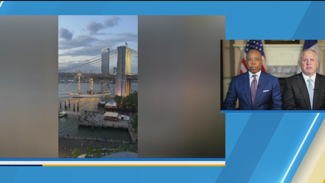 Adams, FDNY commissioner on Brooklyn Bridge latest