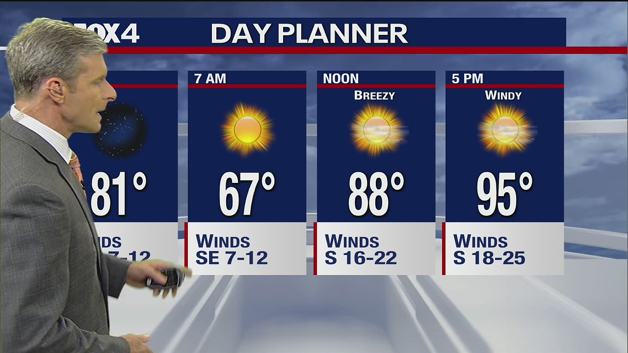 May 27 evening forecast