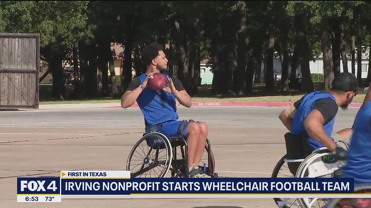 Irving nonprofit starts wheelchair football team