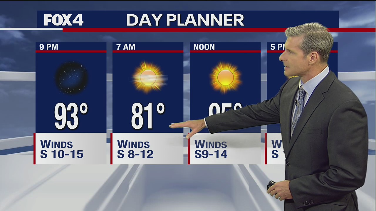 July 5 evening forecast