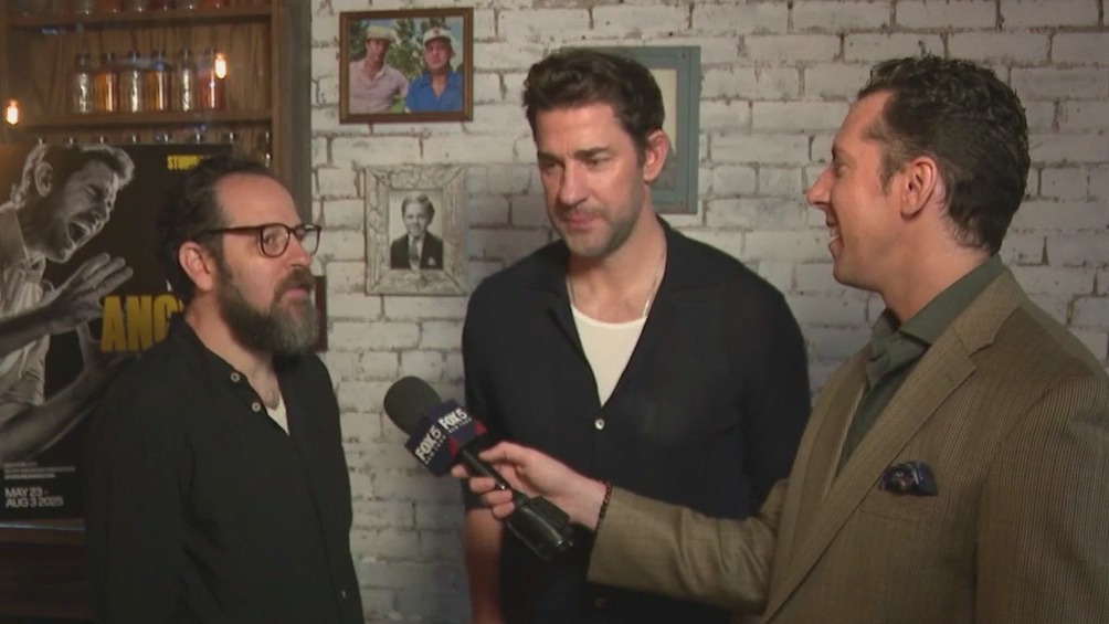 Talking John Krasinski's new play, 'Angry Alan'