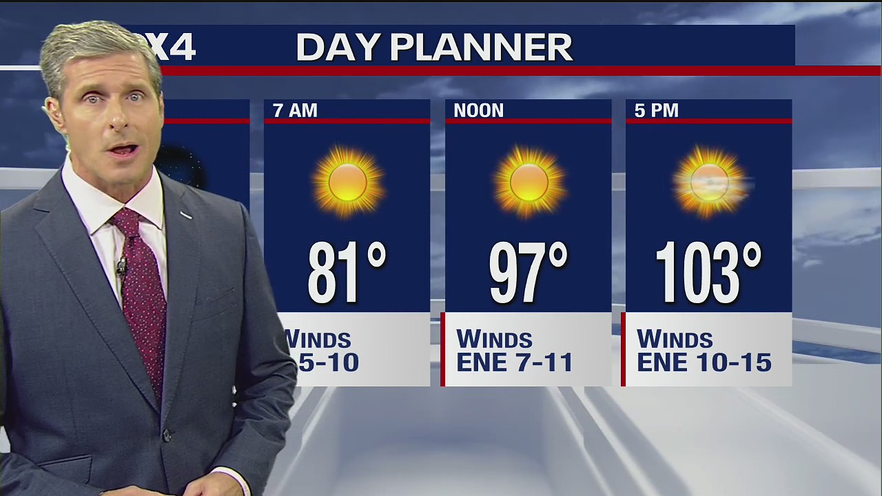 July 11 evening forecast