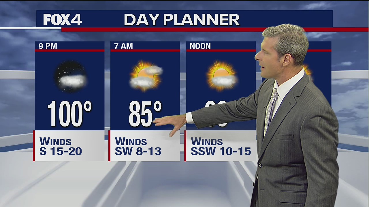 July 19 evening forecast
