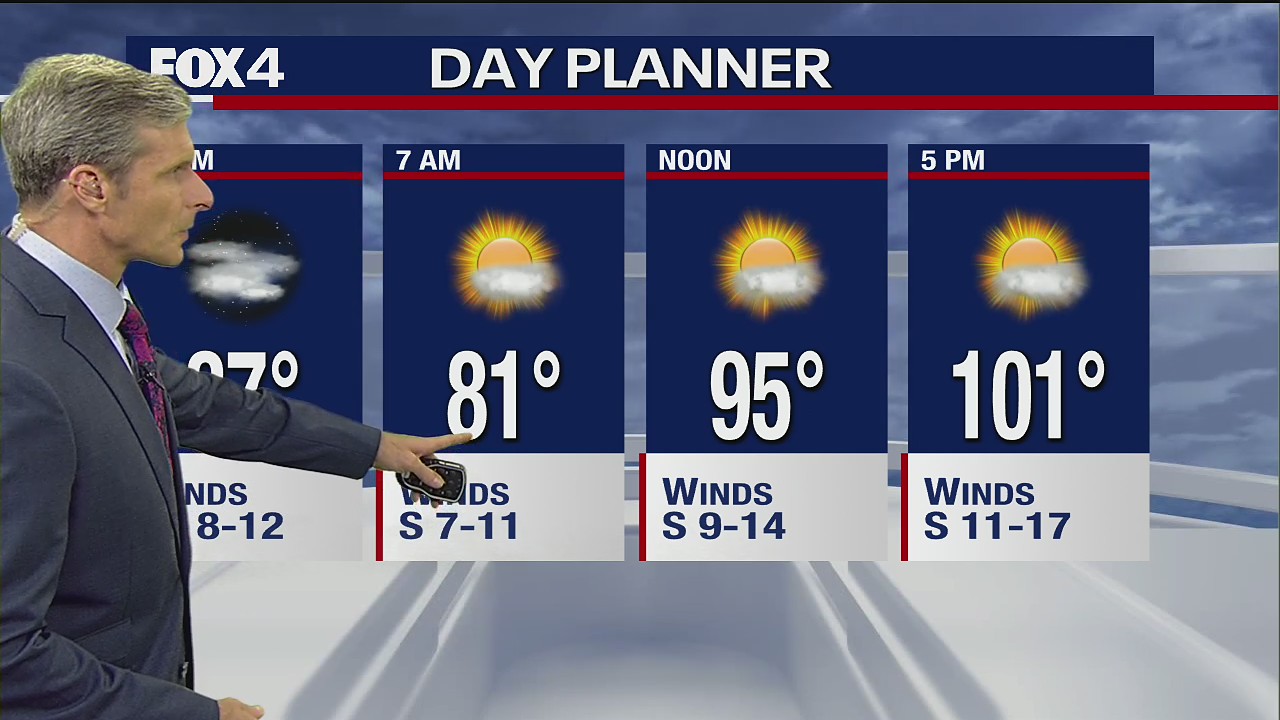 July 22 overnight forecast