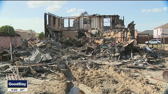 Balch Springs grass fire destroys reverend's home, community comes together to help