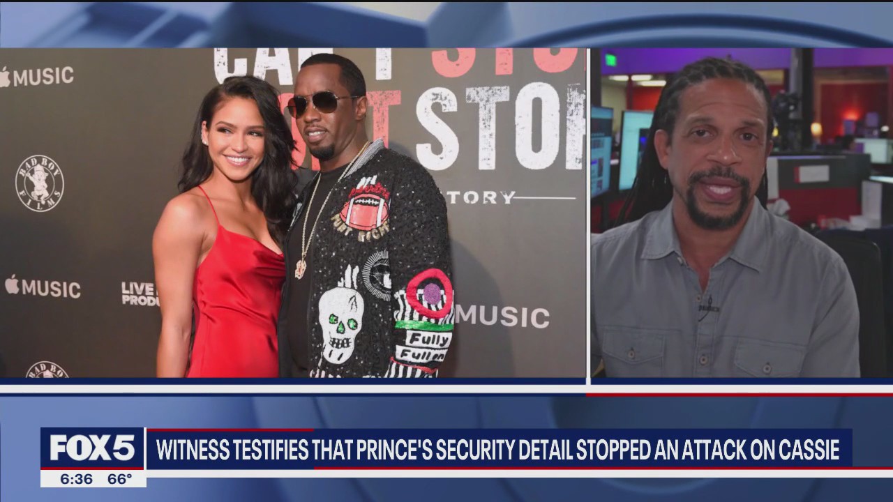 "Mia" says prince's security broke up Diddy attacking Cassie TMZ's Charles Latibeaudiere explains