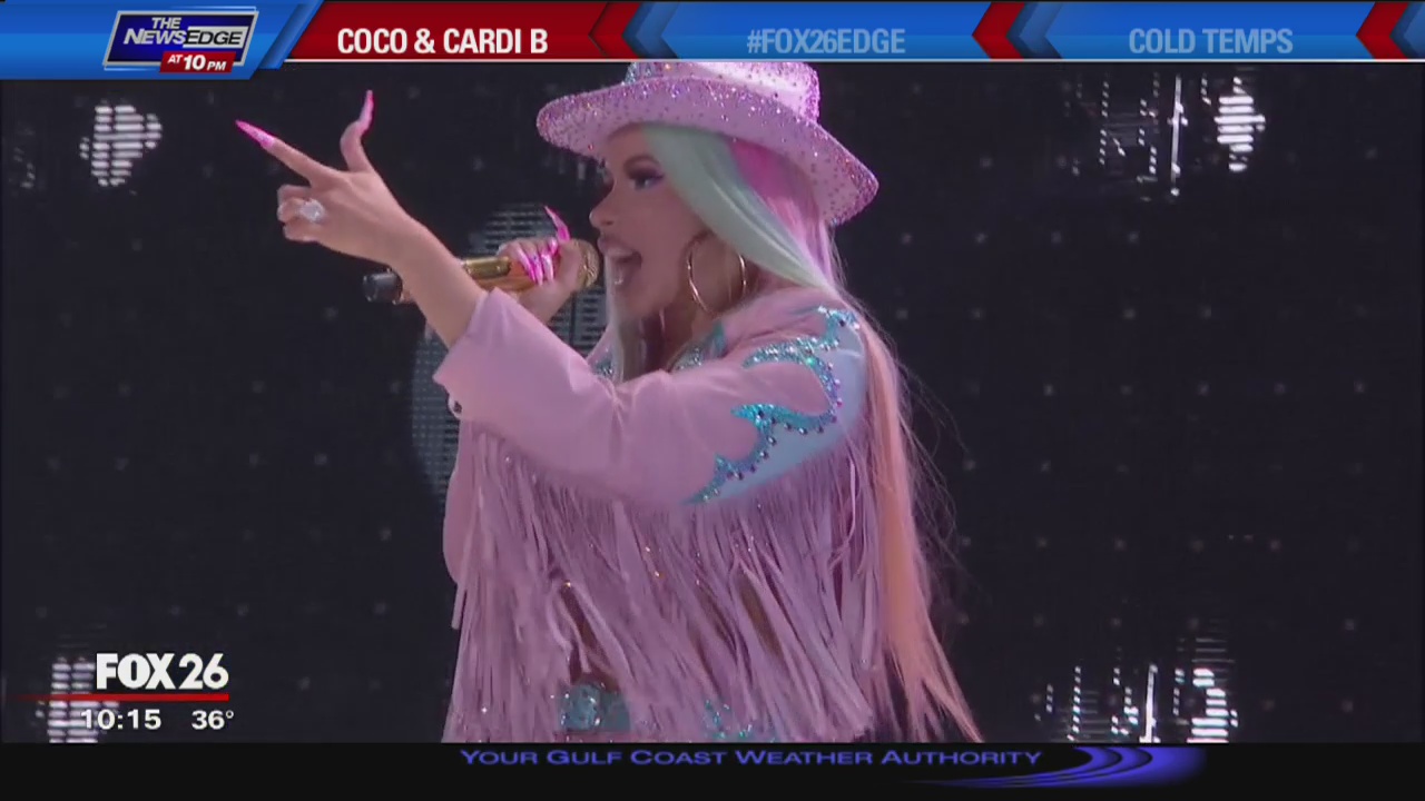 Cardi B sets record attendance at the rodeo