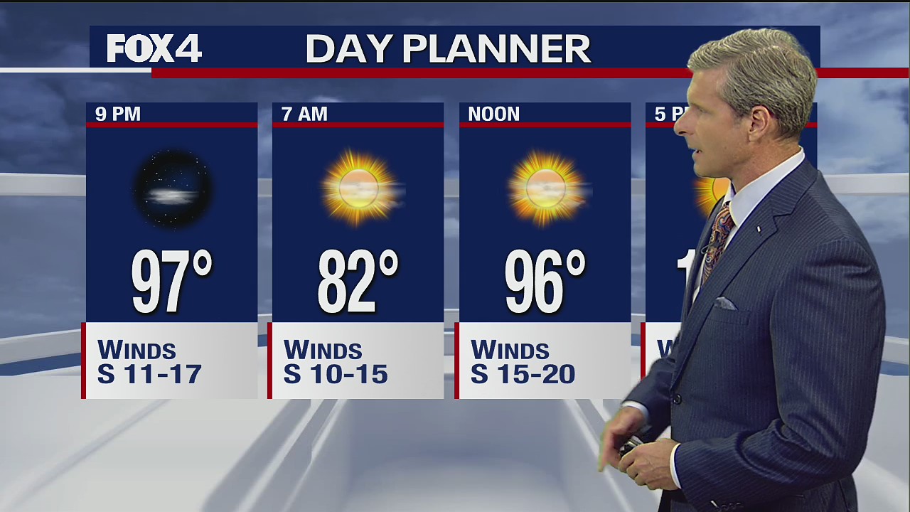 Dallas Weather: Aug. 2 overnight forecast