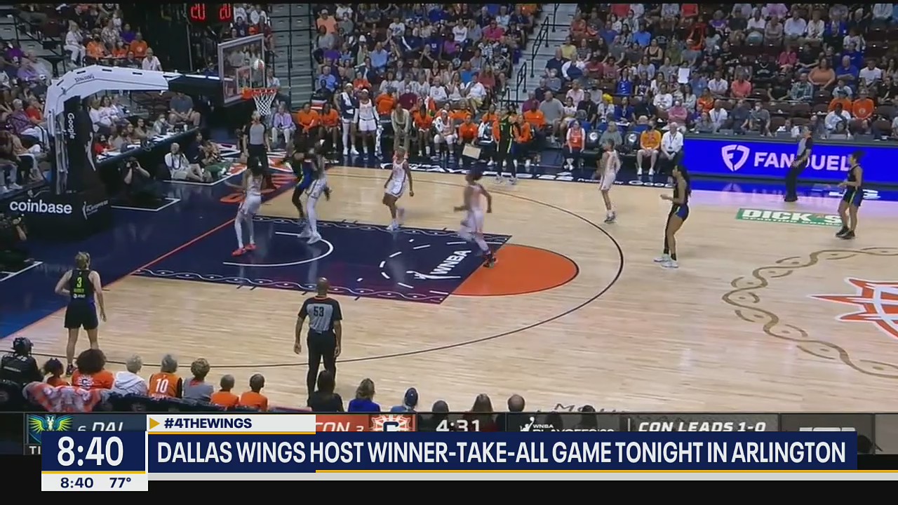 Dallas Wings hoping for a playoff win at home tonight