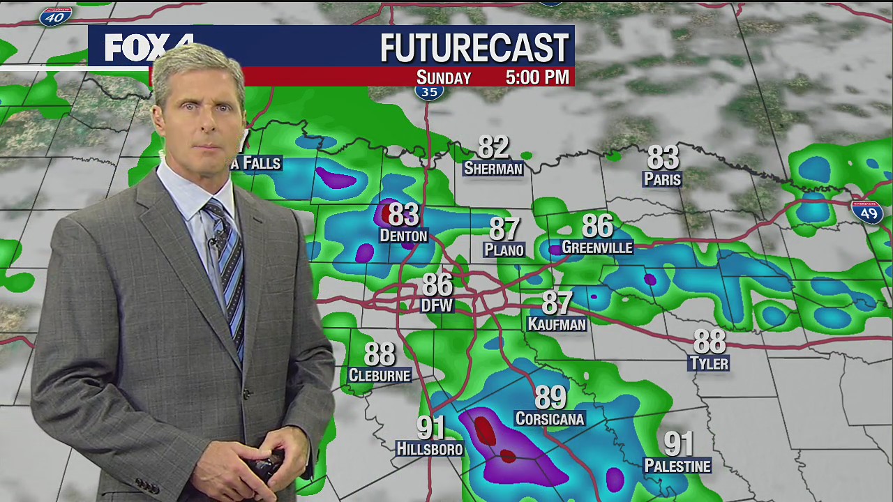 Dallas Weather: Evening Forecast Aug. 19