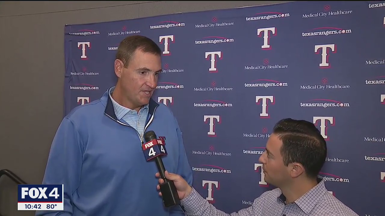 Chris Young discusses new role leading Rangers front office