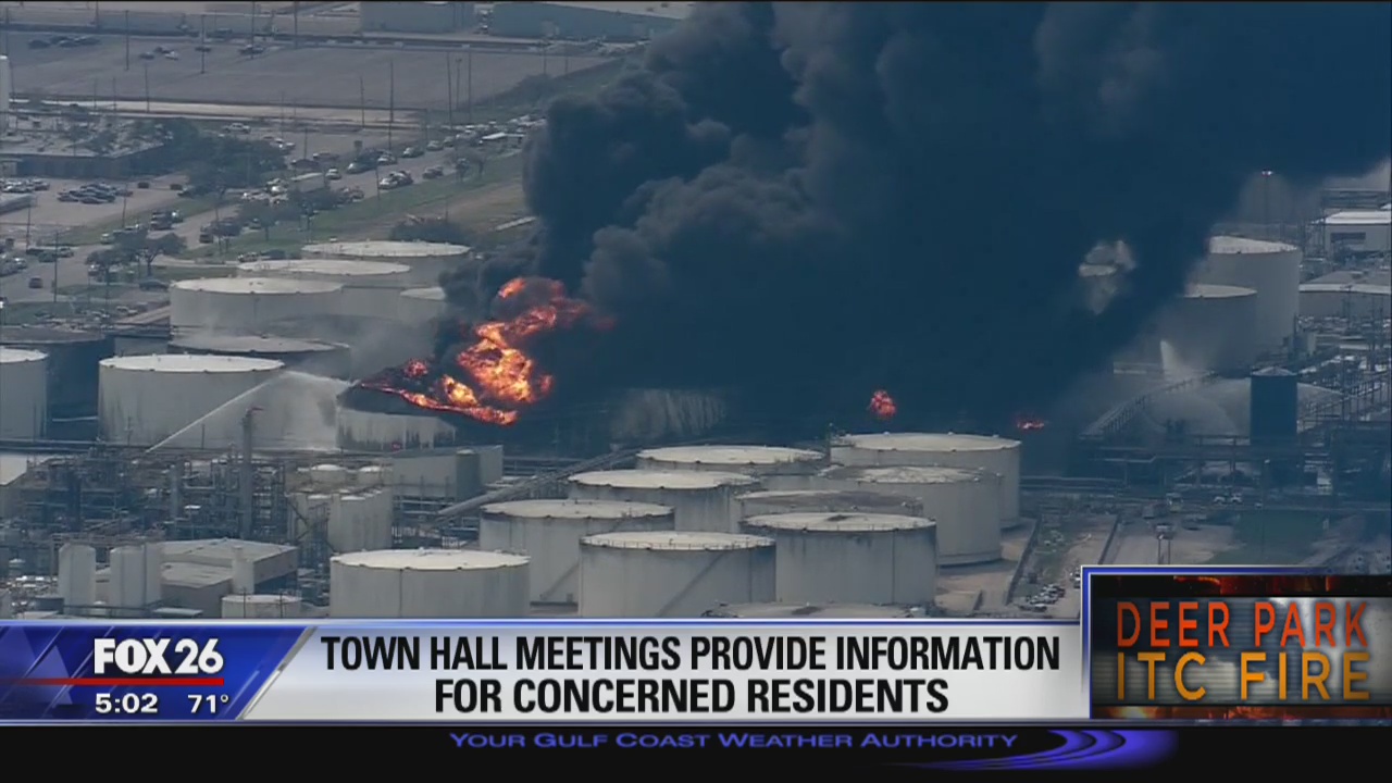 Town hall meetings provide information for concerned residents