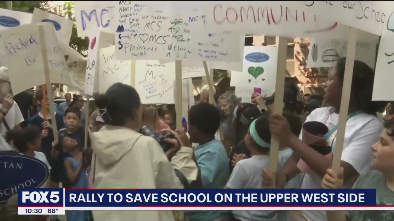 Rally to save Manhattan Country School