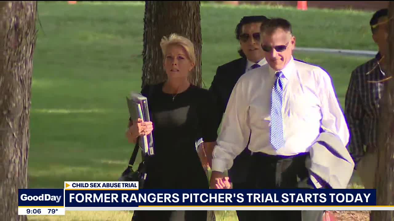 Former Rangers pitcher John Wetteland arrives in court | FOX 4 Dallas ...