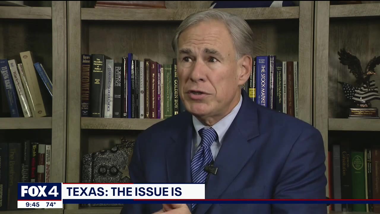 Texas: The Issue Is - Interview with Gov. Greg Abbott