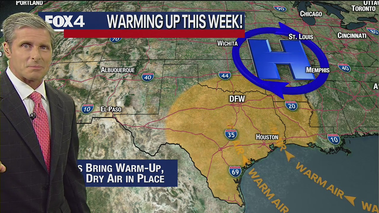 Dallas weather: Evening forecast September 12