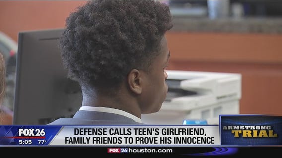 Defense calls teen's girlfriend, family friends to prove his innocence