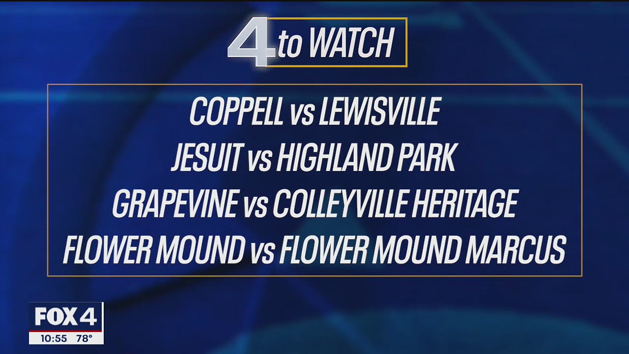 4 to Watch: The top North Texas high school football games for Week 6