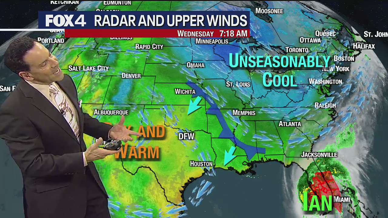 Dallas Weather: Sept. 28 morning forecast