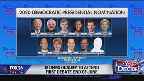 18 democrats qualify for debate