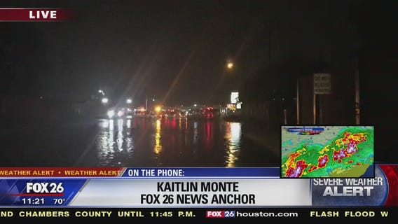 Anchor Kaitlin Moore discusses severe weather