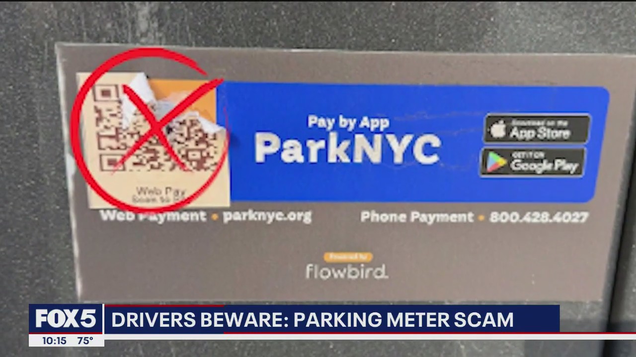 Scammers targeting NYC parking meters