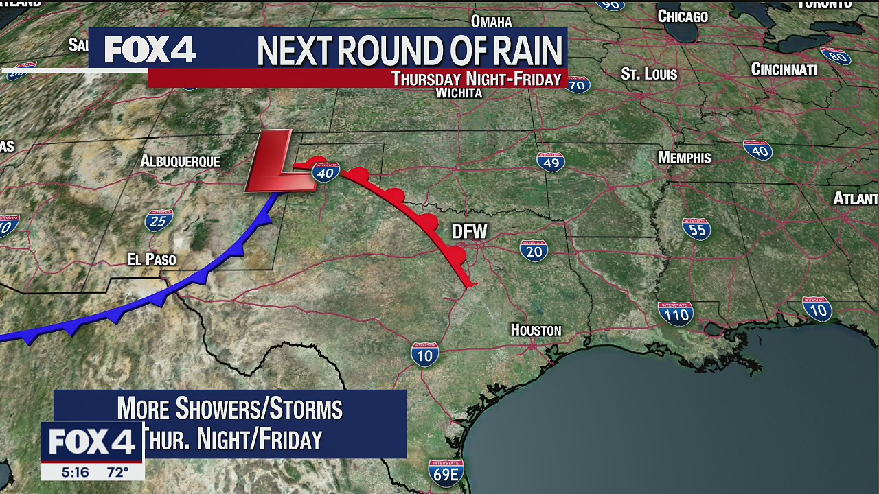 Dallas weather: Oct. 26 evening forecast