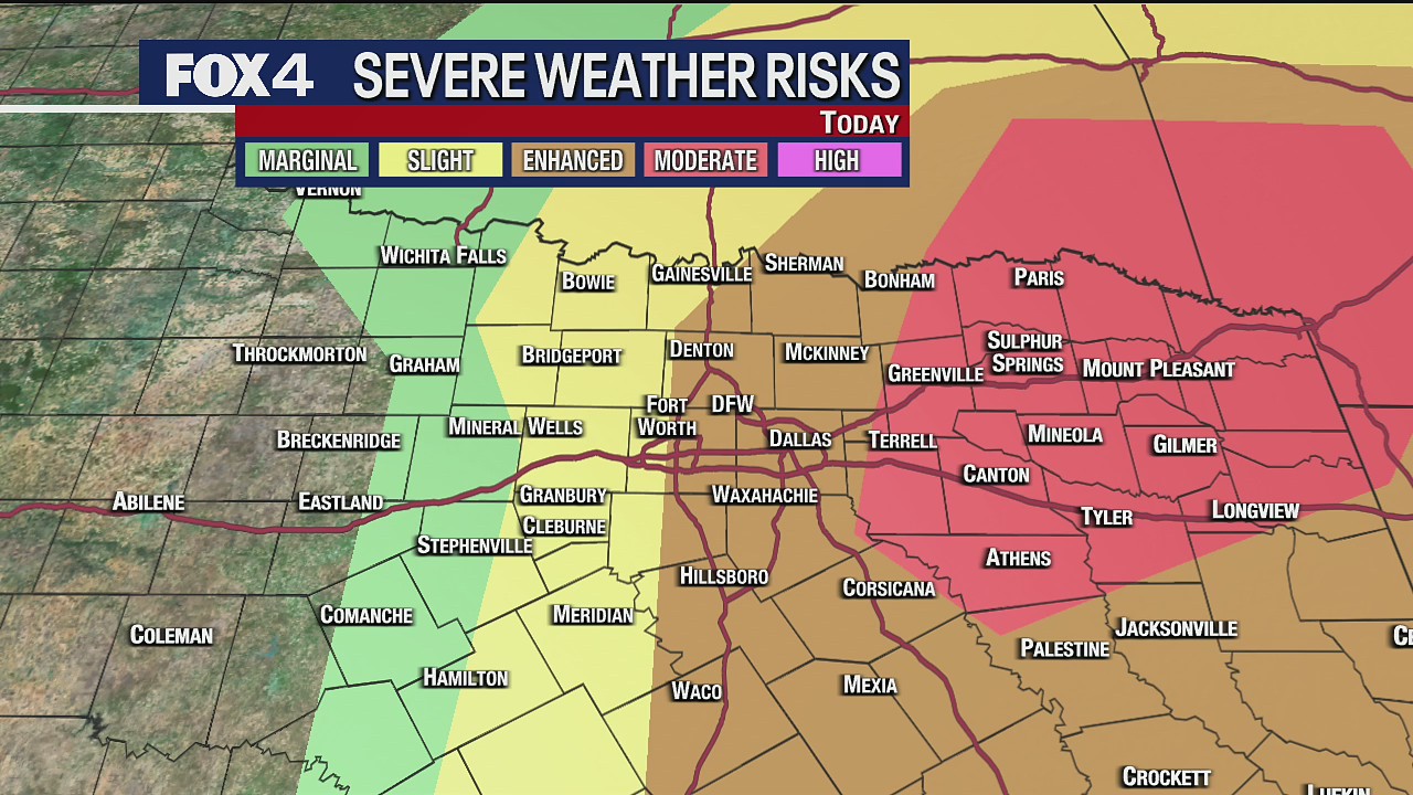 Dallas weather: Nov. 4 afternoon forecast