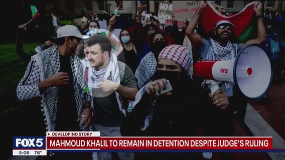 Mahmoud Khalil remains detained despite judge's ruling