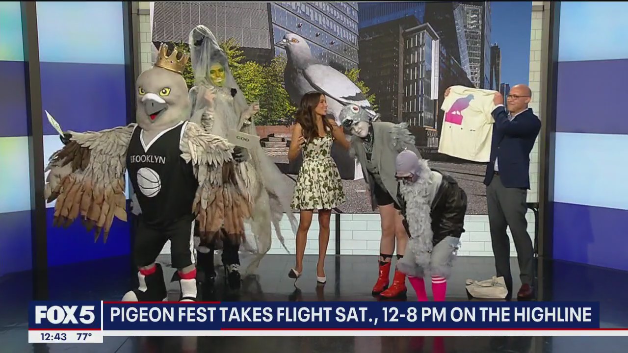 Pigeon Fest crew coos it up on FOX 5
