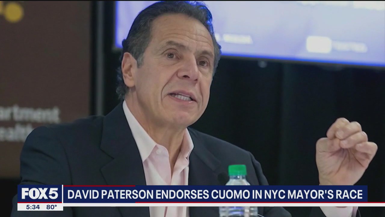 Cuomo endorsed by former NY gov. David Paterson