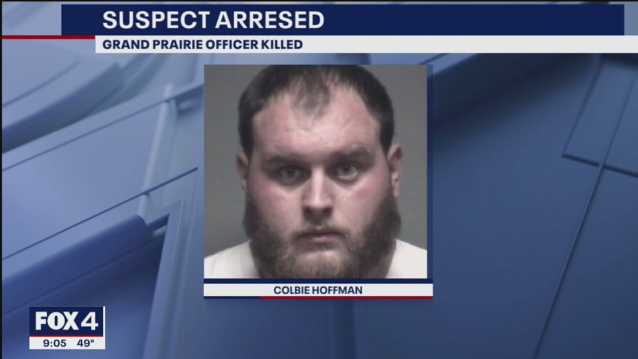 Suspect arrested in Grand Prairie police officer's death | FOX 4 Dallas ...