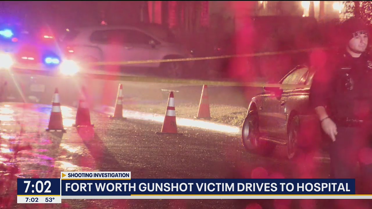 Shooting victim drives to Fort Worth hospital after apparent drive-by ...