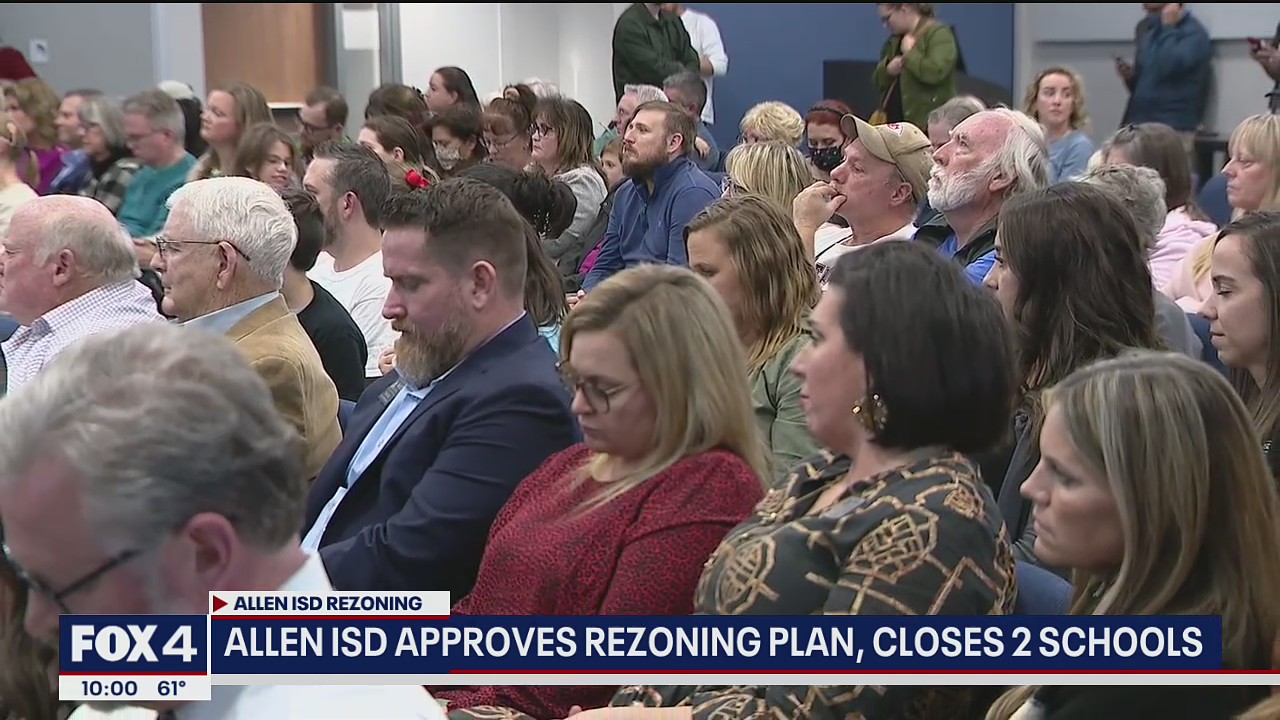 Allen ISD approves rezoning plan over parent protests, board member ...