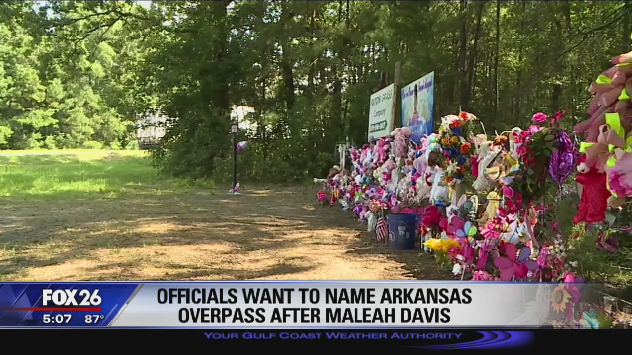 Officials want to name Arkansas overpass after Maleah Davis